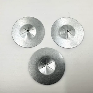 304SS Self-Locking Round Insulation Washers 65*65mm Plain Finish Fastener Retaining Ring