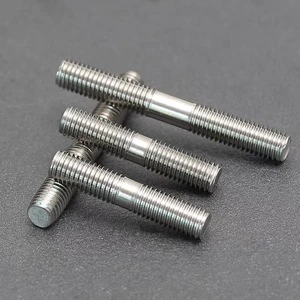 304 Stainless Steel Double-ended Bolts, Double-ended Screws, Screw Rods, Screw Columns, Custom Orders for M3,- M16