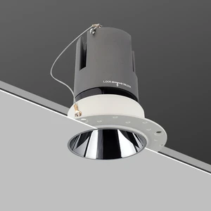 Round Square Recessed Anti-Glare Downlight Led Trimless 7w 9w 10w 15w 18w 25w Smd Down Light for Hotel Project Home Mall Shop