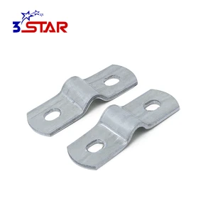 High Quality Double-hole Pipe Clamping U-strap Pipe Clamp Gi Saddle Clamp