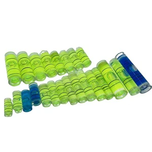 Industrial Grade Accuracy Sensitivity Bubble Spirit Level Vial-Tube Mini with Acrylic Material and 2mm Precision