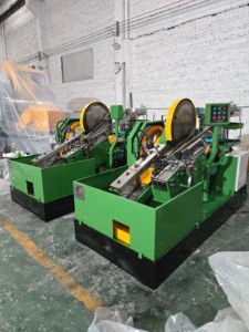 Automatic Stainless Steel Screw Manufacturing & Thread Rolling Machine / Drywall Screw Production Line with Motor
