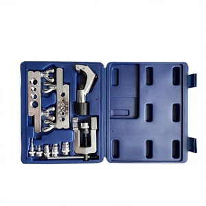 Engineering Imperial System Carbon Steel Tube Expander Reaming Set 3-19mm Air Conditioner Copper Pipe Flaring Tool Kit 1 Year