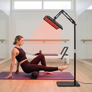 Foldable 2-in-1 Red Light Therapy Panel 360 LEDs 5 Modes Dual Wavelength 660nm 850nm Desktop Standing Device for Face and Body