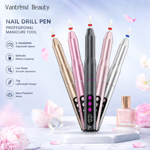 35000RPM Cordless Nail Drill Machine Professional Electric Nail Drill Pen Portable Rechargeable OEM ODM Factory