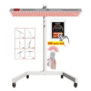 AQSHE T300 Touch Screen Full Body Led Nir Infrared Red Led Light Therapy Flexible Panel Custom for Sauna Full Body Wavelengths