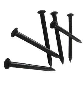 2.1-5mm High Quality Black Galvanised Concrete Nails Stainless Steel Concrete Nail Low Price