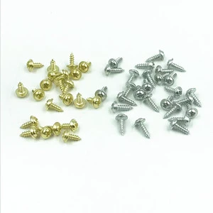 Gold Silver Head Self-tapping Screws Designed for Photo Frames, Picture Frames, Photo Albums and Craft Decorations