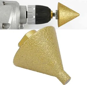 Hot Selling 9/38/50mm Diamond Beveling Core Chamfer Bit Countersink Drill Bit Vacuum Brazed for Efficient Hole Coring Enlarging