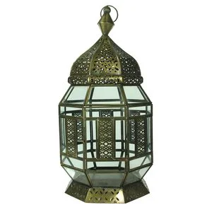 High Quality Handmade Oriental Iron Glass Lanterns Indoor/Outdoor Christmas Wedding Festival Home Decor Customized Sizes