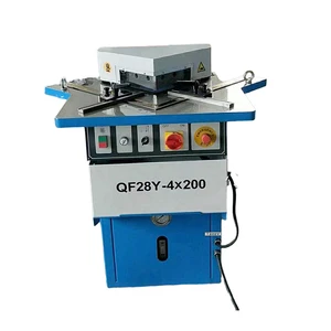 45/90/135 Degree Hydraulic Angle Cutting Machine 4X200 Steel Pipe Drilling Machine square Pipe Slotting Punching Machine