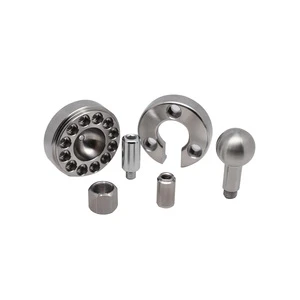 CNC Turning & Milling High Precision 0.001mm Female Threaded Bushing Stainless Steel for Industrial Pipeline-Wire EDM Broaching