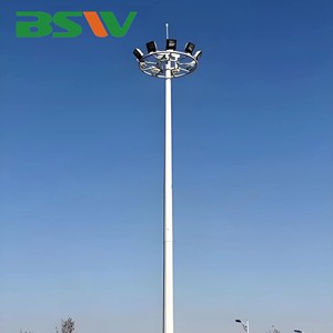 BSW Custom LED High Mast Lighting 400W 1000W IP65 For Large Area Outdoor Lighting Airport Runway Seaport Container Yard