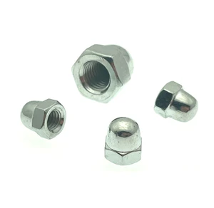 M3 Metric Stainless Steel Hex Nut with Zinc Plated Finish Grade a Heavy Industry Use Cold Forged High Quality Nuts