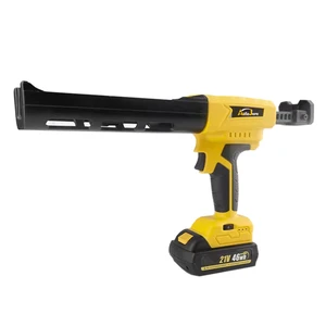 20V Dual-Tube Automatic Construction Tool for Ceramic Tiles Power Caulking with Battery Cordless Caulk Electric Seam Glue Gun