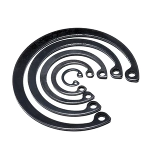 Internal Circlips for Bore Carbon Steel Black Oxide Retaining Rings DIN 472 Heavy Industry Application Custom Size & OEM Service