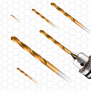 High Speed Steel Cobalt HSS Drill Bits M2/M35 Morse Taper Shank Carbide Twist Drill Bits Sets For Metal Stainless Steel Wood