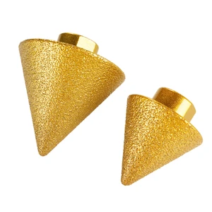 High Quality M10/M14 Brazing Diamond Chamferer Drill Bits for Concrete Ceramic Tile Marble Granite Quartz Microcrystalline