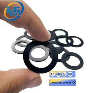 XTLCMF High Quality Custom Rubber Ring Rectangle Metric Flat Washers Large Diameter Polished Surface ISO 9001 Certified Black