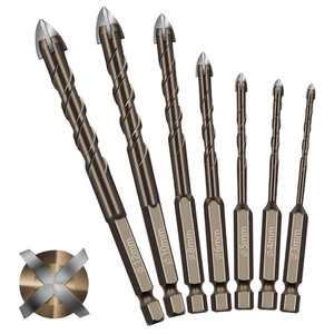 Carbide Drill Bits For Machine Tools 3-12mm Metric Straight Shank Right Hand Hexagonal Shank Cemented Carbide Drilling Bit