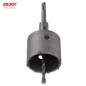 Diameter 30mm-100mm SDS Plus Shank Hole Saw Set, Concrete Hole Bit For Brick Concrete Cement Stone Metal Plate Drill Bit