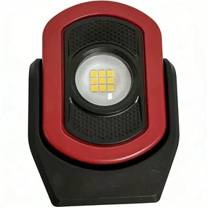 Red Rechargeable LED Work Light Portable Pocket Working Lights for Car Repair IP65 Waterproof Dimmable with Magnetic Function