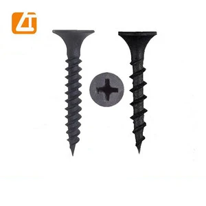 Promotion Tornillos Para Madera Por Mayor Black Gypsum Board Drywall Screw