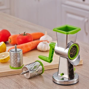 Hand Rotary Stainless Steel Cheese Planer & Grater Creative Multifunctional Cheese Shaver Kitchen Gadget