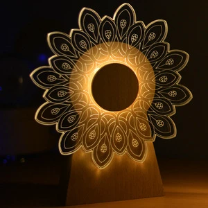 Wind up Music Box Charge Night Lamp