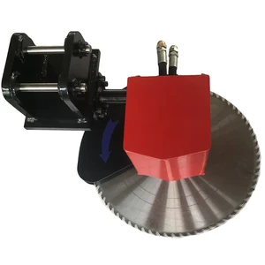 Hydraulic Saw Head Attachment for Cutting Tree Branch