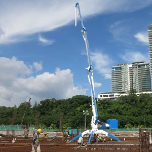 HGY17 Spider Type Concrete Boom Pump With Compact Structure Concrete Placer