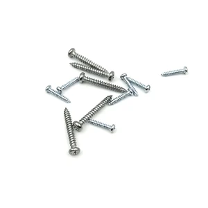 Large Washer Cross Slot Self Tapping Screws M2 To M20 Galvanized Blackened for Sheet Metal and Wood Fixing