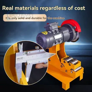 Electric Hydraulic Round Pipe Cutter, High Efficiency Pipe Cutting Machine for Stainless Steel & Galvanized Pipes