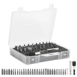 33-Piece Wire Stripper Cross-Border Damaged Screw Removal Tool Magnetic Drill Bit Set Kit Private Mold