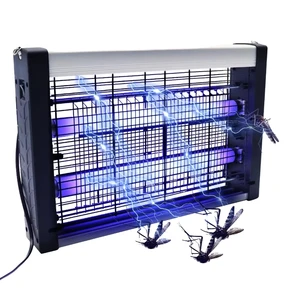 Powerful 2W 4W 6W LED Night Lamp Bug Zapper Electronic Insect Killer & Mosquito Traps for Pest Control