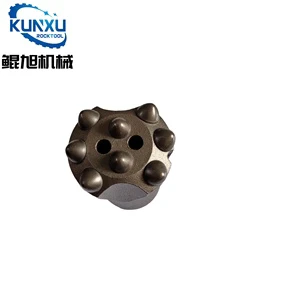 KUNXU 34mm Tungsten Carbide Drill Bit 8 Buttons Forged for Rock Drilling Tool 6 Months Warranty Video Inspection