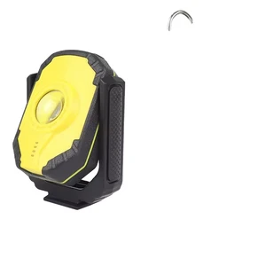 Led Magnetic Work Light Worklights Multi-function Adjustable Work Light Emergency Red Warning Lamp COB Rechargeable Light