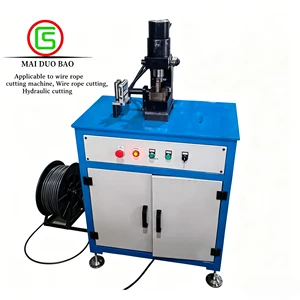 Industrial Manual Hydraulic Wire Rope Cutting Machine For 10mm 14mm Steel Wire Rope Cut