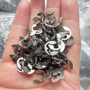 Top Quality Durable Stainless Steel E-Ring Metric Size Radial Retaining Ring for Household Hardware Fixings