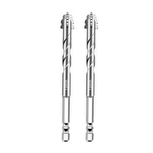 Multi-Function 6mm Triangular Carbide Drill Bit Set 8mm for Wood Ceramic Tile Cement Wall Marble Hole-Drilling 10mm Metric