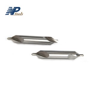 NAIPU HSS Cobalt Double Head Titanium Plating Center Drill For Metal Center Drill Center Bit