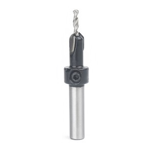 HSS Woodworking Tools Countersink Drill Bit Screw Black Color for Wood
