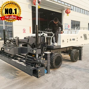 Industrial Concrete Laser Screed Machine Durable High Efficiency 2000㎡/H Concrete Leveling For Floors