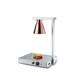 New 2025 Hot Sales Factory Wholesales Buffet Luxurious Heat Lamp Food Display Warmer for Catering
