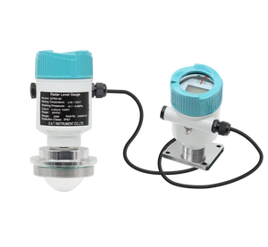 80GHz FMCW Radar Level Meter For Water & Cement Tanks Aluminum Waterproof With +/-3mm Accuracy 4-30m Range Philemon Brand