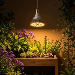 150W Full Spectrum LED Plant Grow Light Bulb AC165-265V With Aluminum Reflector For Indoor Garden Greenhouse And Hydroponics
