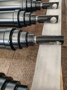 Hydraulic Piston Cylinders with Steel Construction Bearing Seal for Farm Hoist Systems- New Telescopic Cylinder