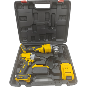 Factory Direct Sale Battery-Powered Brushless Motor 400 Nm Max Torque Socket Torque Ratchet Adjustable Spanner Tool Set Cordless