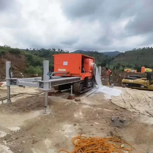 Hydraulic Excavator Chain Cutter Rock Chain Saw for Trenching Concrete Asphalt Cutting