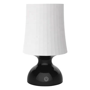 Modern Portable ABS Touch LED Night Light Lamp with Dimmable Warm White Light 9 Hours Use for Children Bedside Gift